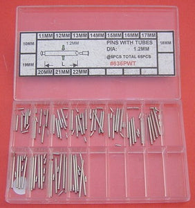 PRESS  PIN W/TUBE FOR SAFETY BUCKLE D1.20x65