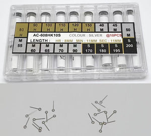 H-KIT SILVER H/M/S IN DIFF HOLE SIZE-180