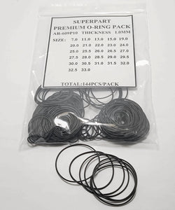 Premium O-Ring Dia. 1.0mm Pack For Case Back