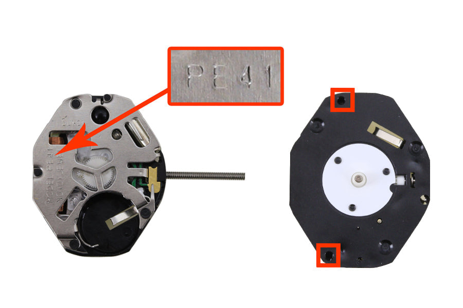 MOVEMENT CHINESE PE41, SIZE 6 3/4''' X 8