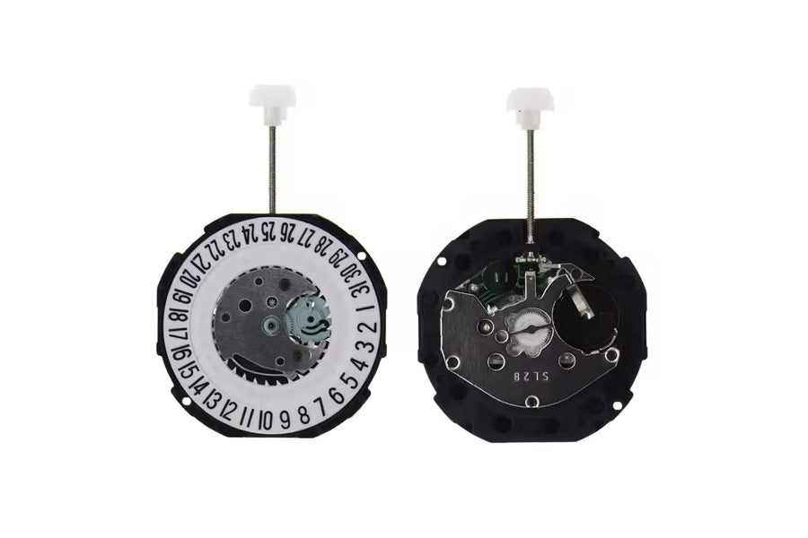MOVEMENT CHINESE SL28D3, SIZE 10 1/2''' , 3 HANDS, STANDARD HAND HEIGHT, DATE AT 6