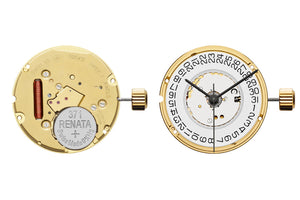 MOVEMENT ETA F05.412 HIGH PRECISION, HEAVY DRIVE, SIZE 10 1/2''', 3 HANDS, DATE AT 6 AIG 1 NORMAL