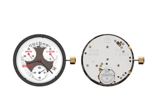 MOVEMENT ETA G10.712 CB POWERDRIVE, SIZE 13 1/4''', 3 HANDS, DATE AT 4:30 TILT