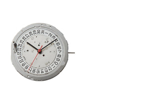 MOVEMENT MIYOTA 9133, SIZE 13 1/2''', AUTOMATIC, 1 EYE, 3 HANDS, STANDARD HAND HEIGHT, DATE AT 3