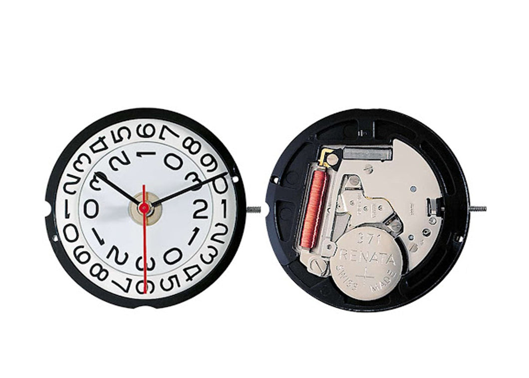 MOVEMENT RONDA 519, SIZE 11 1/2''', 3 HANDS, AIG1, BIG DATE AT 6