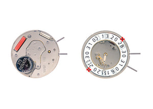 MOVEMENT RONDA 6203.B, SIZE 11 1/2''', 1 EYE, 3 HANDS, AIG1, BIG DATE AT 12