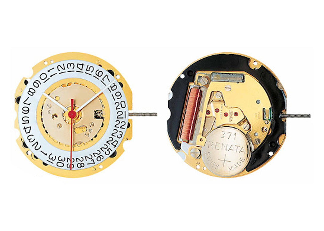 MOVEMENT RONDA 705, SIZE 10 1/2''', SWISS MADE, 3 HANDS, AIG1, DATE AT 6