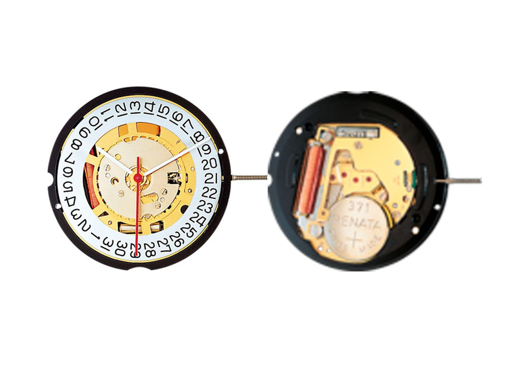 MOVEMENT RONDA 715, SIZE 11 1/2''', 3 HANDS, AIG5, DATE AT 3