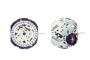 MOVEMENT SEIKO 7T94, SIZE 27.60 mm, 3 HANDS, 2 EYES, STANDARD HAND HEIGHT, DATE AT 3