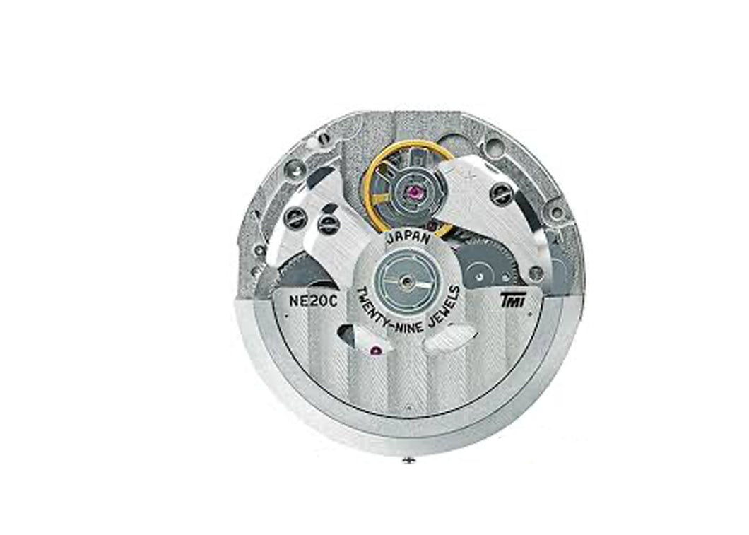 PREMIUM MECHANICAL MOVT, TMI NE20B, SIZE 12''', 3 HDS, STD HD HT, TYPE M, LASER MARKING 2 IN THE MOVT, 3 EYES DAY/DATE/POWER RESERVE INDICATOR AT 3/6/9.5
