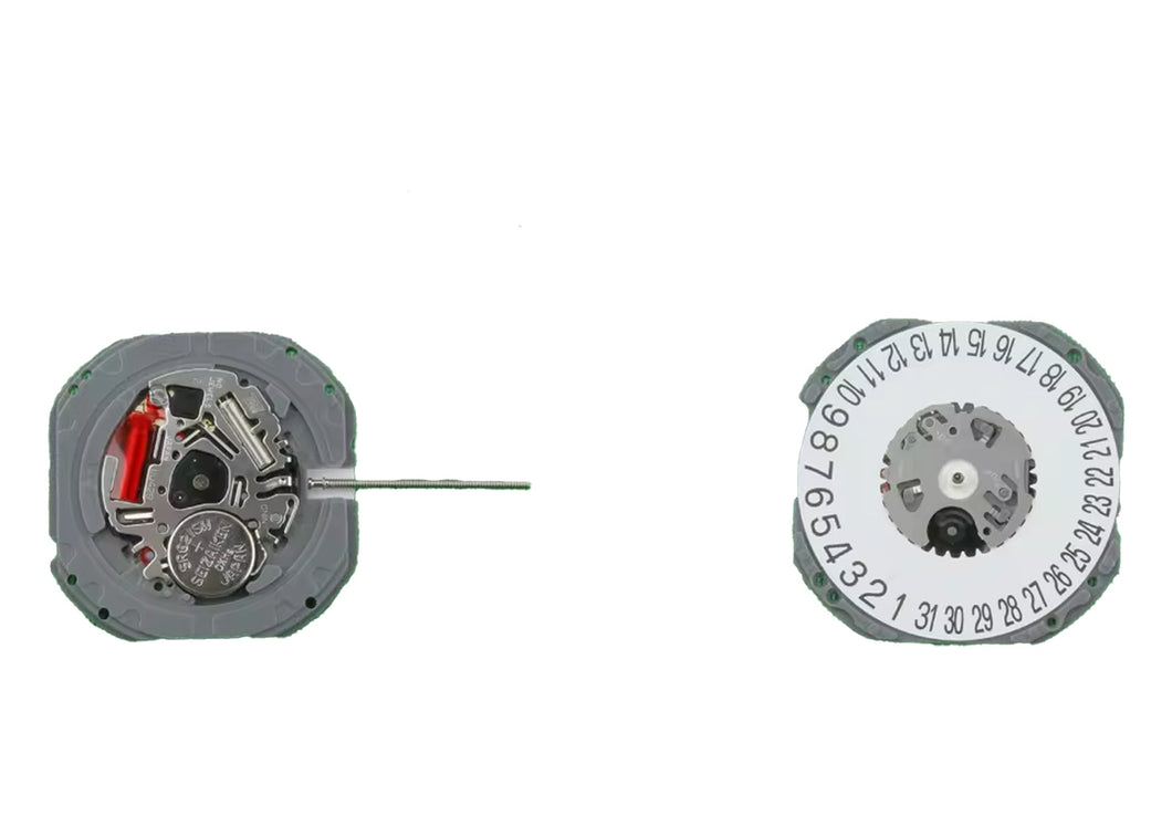MOVEMENT TMI VR42B, SIZE 13 1/2''', 3 EYES, 3 HANDS, STANDARD HAND HEIGHT, TYPE M, LASER MARKING 2 IN THE MOVEMENT, DATE AT 4.5 TILT