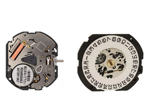 MOVEMENT TMI VS37A, SIZE 10 1/2''', 3 HANDS, STANDARD HAND HEIGHT, DATE AT 3