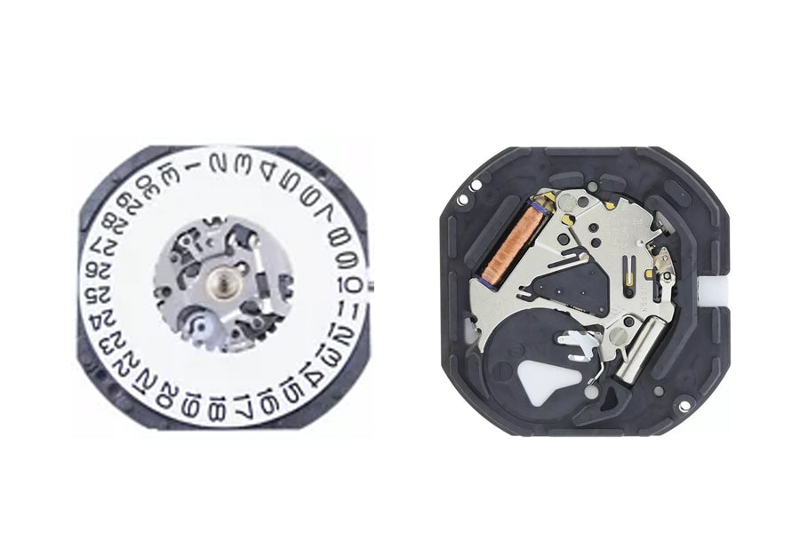Movement Tmi Vx42E, Size 11 1/2''', 3 Hands, High Hand, Type M, Laser Marking 2 In The Movement, Date At 6