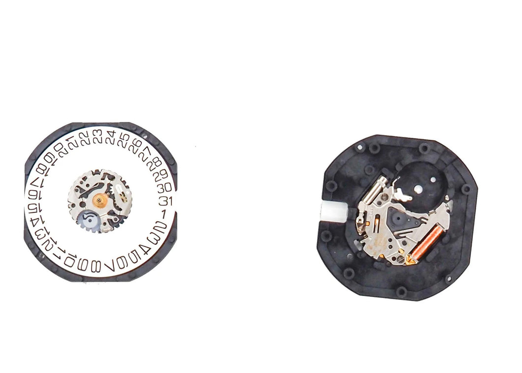 MOVEMENT TMI VX62E, SIZE 13 1/2''', 3 HANDS, STANDARD HAND HEIGHT, DATE AT 6