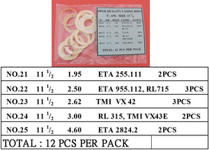 SWISS QUALITY CASE RING 11-1/2 IN 5 HEIGHT-12