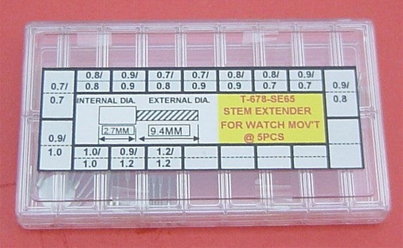 STEM EXTENDER KIT @5X13SIZES=65/KIT