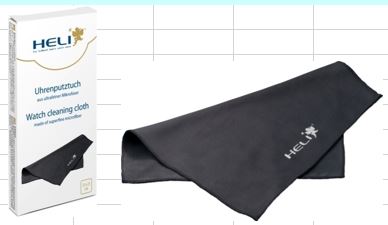 HELI CLEANING CLOTH WASHABLE BLK 23X23CM