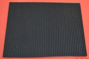 RUBBER UTILITY MAT WITH ADHESIVE AT BACK