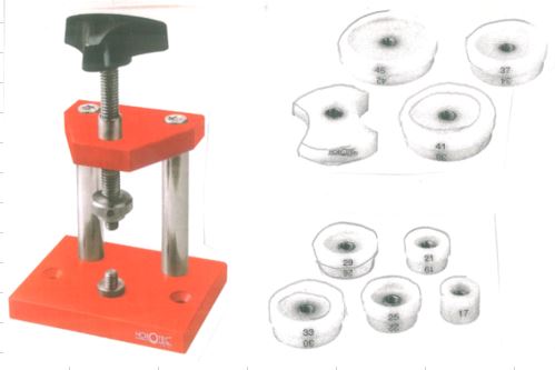 MICROPRESS FOR SNAP CASE WITH 9 DIES