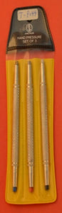 HAND PRESSER SET/3 SWISS STYLE COLOURED