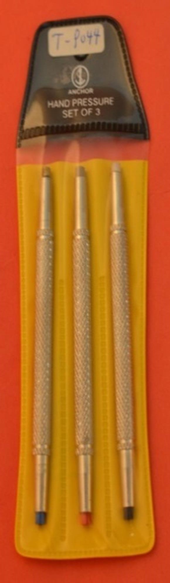 HAND PRESSER SET/3 SWISS STYLE COLOURED