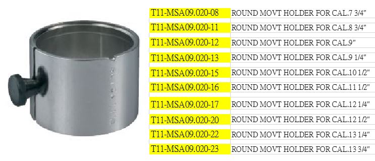 REVERSIBLE MOVEMENT HOLDERS WITH BUTTON