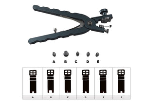 PLIER TO CUT CRATER ON LEATHER STRAP