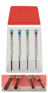 4 PCS SCREWDRIVER W/ FIXED MALE ALLEN KEY
