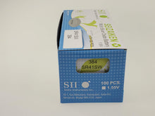 Load image into Gallery viewer, SEIKO SEIZAIKEN SR41SW / 384 Cell Batteries 10pcs Box (100 pieces Per Pack)
