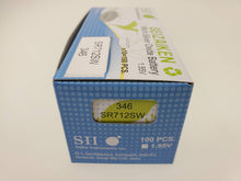 Load image into Gallery viewer, SEIKO SEIZAIKEN SR712SW / 346 Cell Batteries 10pcs Box (100 pieces Per Pack)
