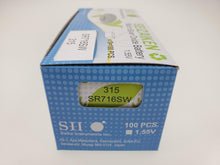 Load image into Gallery viewer, SEIKO SEIZAIKEN SR716SW / 315 Cell Batteries 10pcs Box (100 pieces Per Pack)
