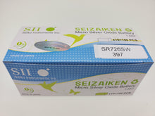 Load image into Gallery viewer, SEIKO SEIZAIKEN SR726SW / 397 Cell Batteries 10pcs Box (100 pieces Per Pack)
