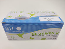 Load image into Gallery viewer, SEIKO SEIZAIKEN SR721SW / 362 Cell Batteries 10pcs Box (100 pieces Per Pack)
