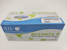 Load image into Gallery viewer, SEIKO SEIZAIKEN SR621SW / 364 Cell Batteries 10pcs Box (100 pieces Per Pack)
