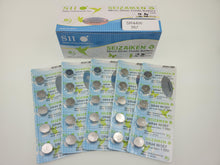 Load image into Gallery viewer, SEIKO SEIZAIKEN SR44W / 357 Cell Batteries 5pcs Card (100 pieces Per Pack)
