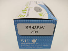 Load image into Gallery viewer, SEIKO SEIZAIKEN SR43SW / 301 Cell Batteries 5pcs Card (100 pieces Per Pack)
