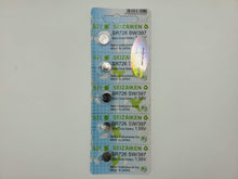 Load image into Gallery viewer, SEIKO SEIZAIKEN SR726SW / 397 Cell Batteries 5pcs Card (100 pieces Per Pack)
