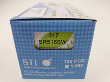 Load image into Gallery viewer, SEIKO SEIZAIKEN SR516SW / 317 Cell Batteries 10pcs Box (100 pieces Per Pack)
