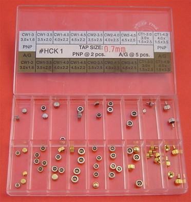 AC-603HCK1-0.7
Brass Crown Kit Tap 0.7 In Pnp & A/G-63Pcs