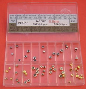 AC-603HCK1-0.8
Brass Crown Kit Tap 0.8 In Pnp & A/G-63Pcs