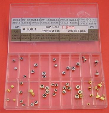 AC-603HCK1-0.8
Brass Crown Kit Tap 0.8 In Pnp & A/G-63Pcs