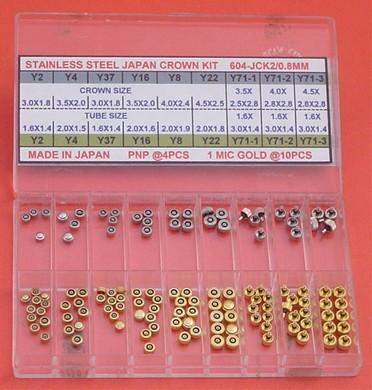 AC-604JCK2-0.8
S/S Japan Crown Kit Tap 0.8 In 2-Colour-126