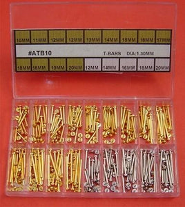 AB-606ATB10
Brass Screw Type T-Bar Kit D1.30-180