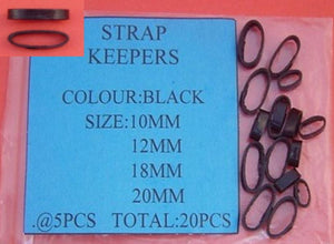 AB-630BL
Black L-Straps Cut Edge Keeper Pack-20Pcs