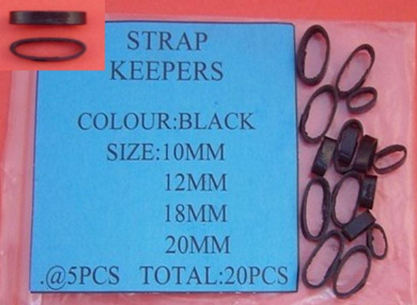 AB-630BL
Black L-Straps Cut Edge Keeper Pack-20Pcs