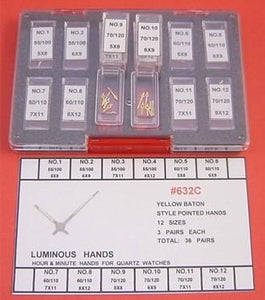 AC-632C
Hq Diamond Cut Yellow Hand Kit-36Pairs