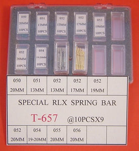 AB-657
Special Rlx S/S Spring Bar 9 Diff Size-90