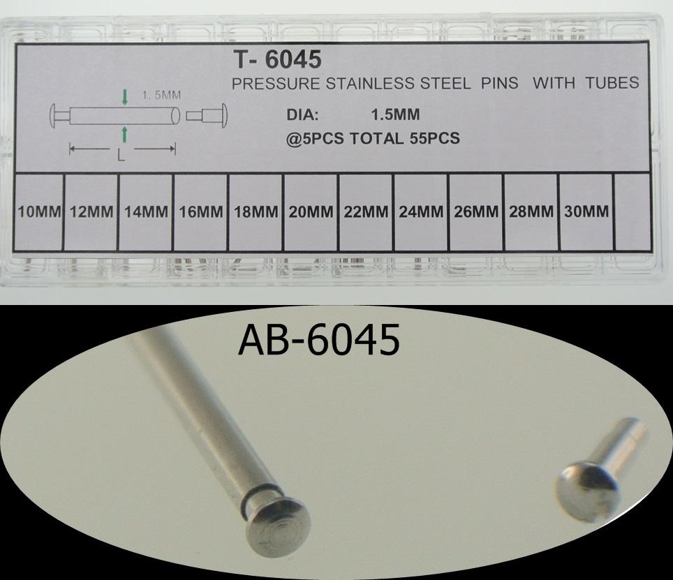 AB-6045
Pressure Pins D1.50 With Tube Head D2.0X55