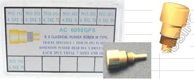 AC-6058GPS
S/S Classic Pusher, Screw In Type In Ipg