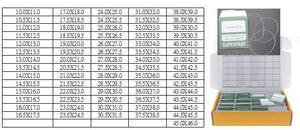 AR-6059-SR0.5X71
Silicon O-Ring For Hg End Watches @71X5=355